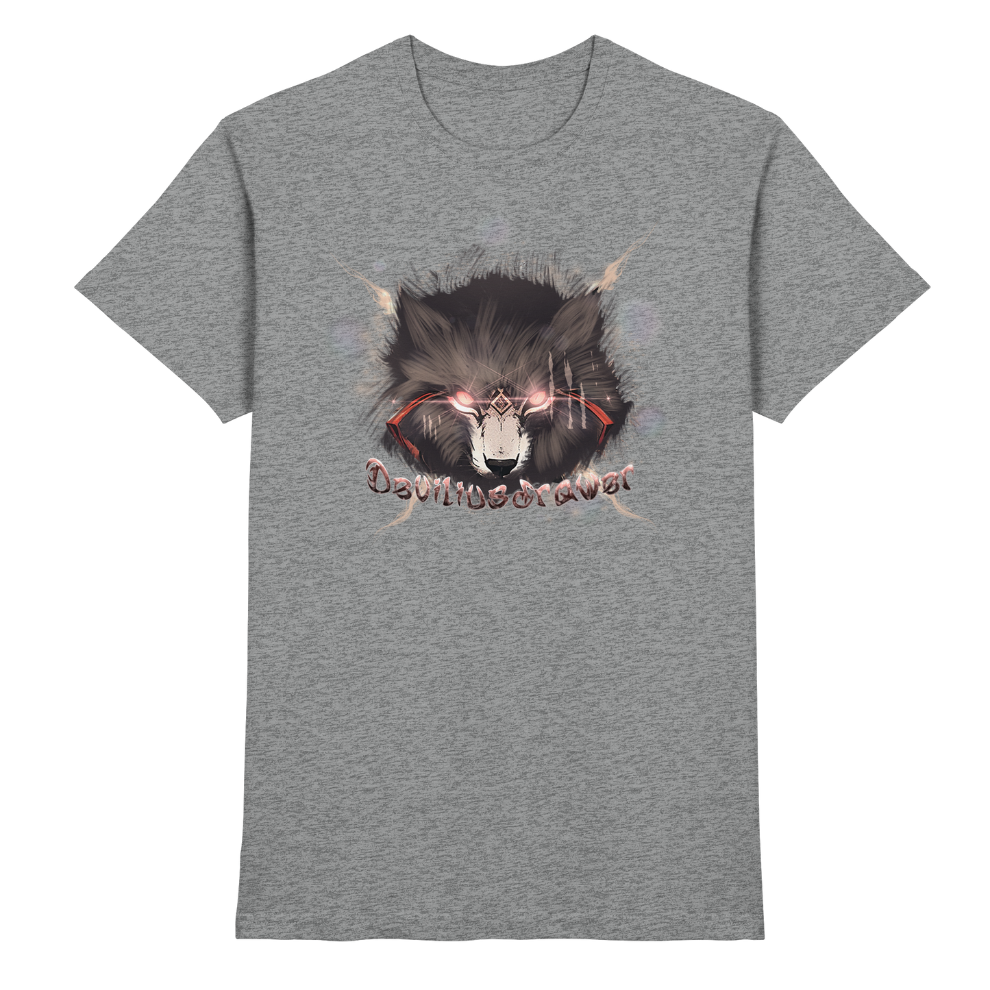 Deviliusdrawer Sparking Wolf - Premium Shirt