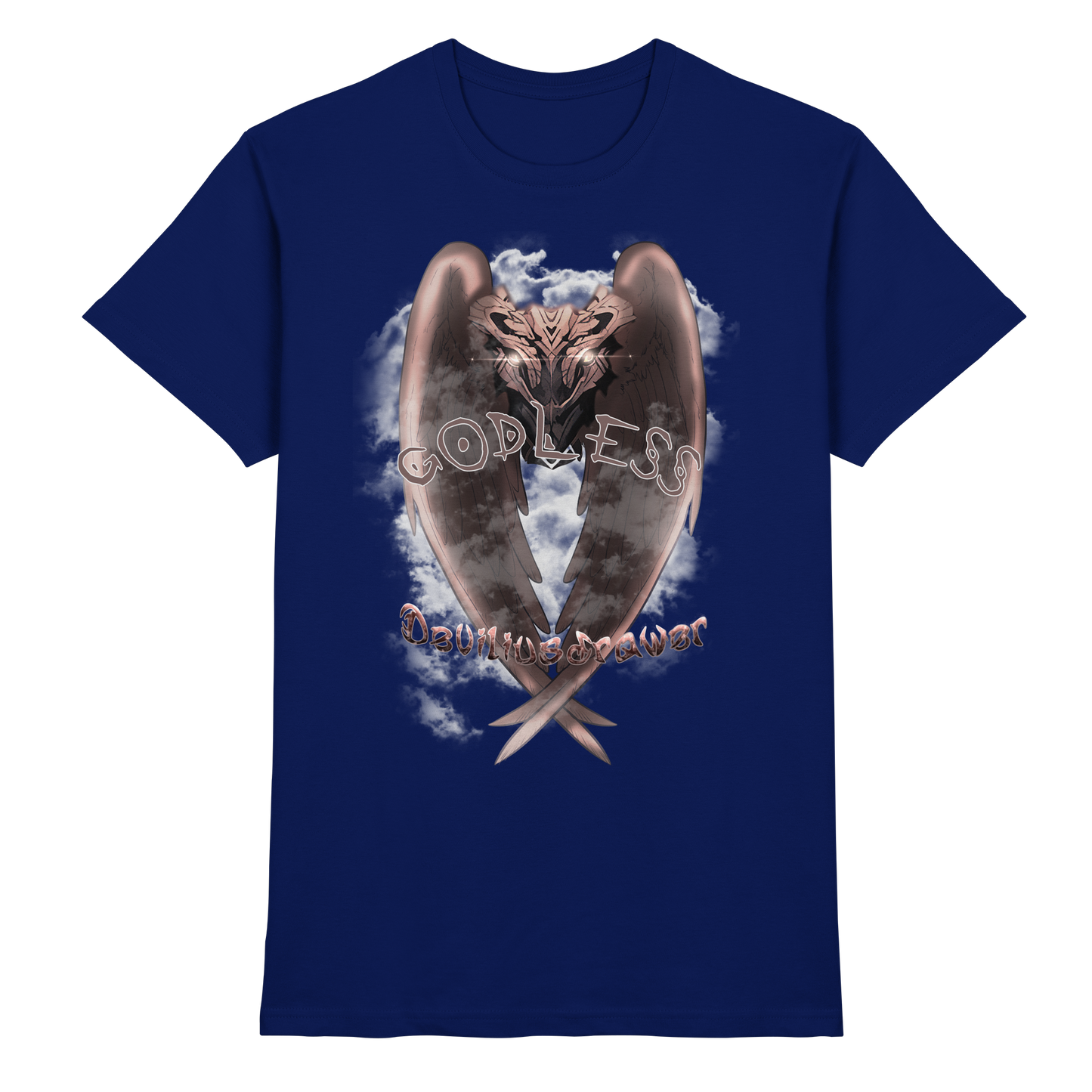 Deviliusdrawer Godless Owl - Premium Shirt