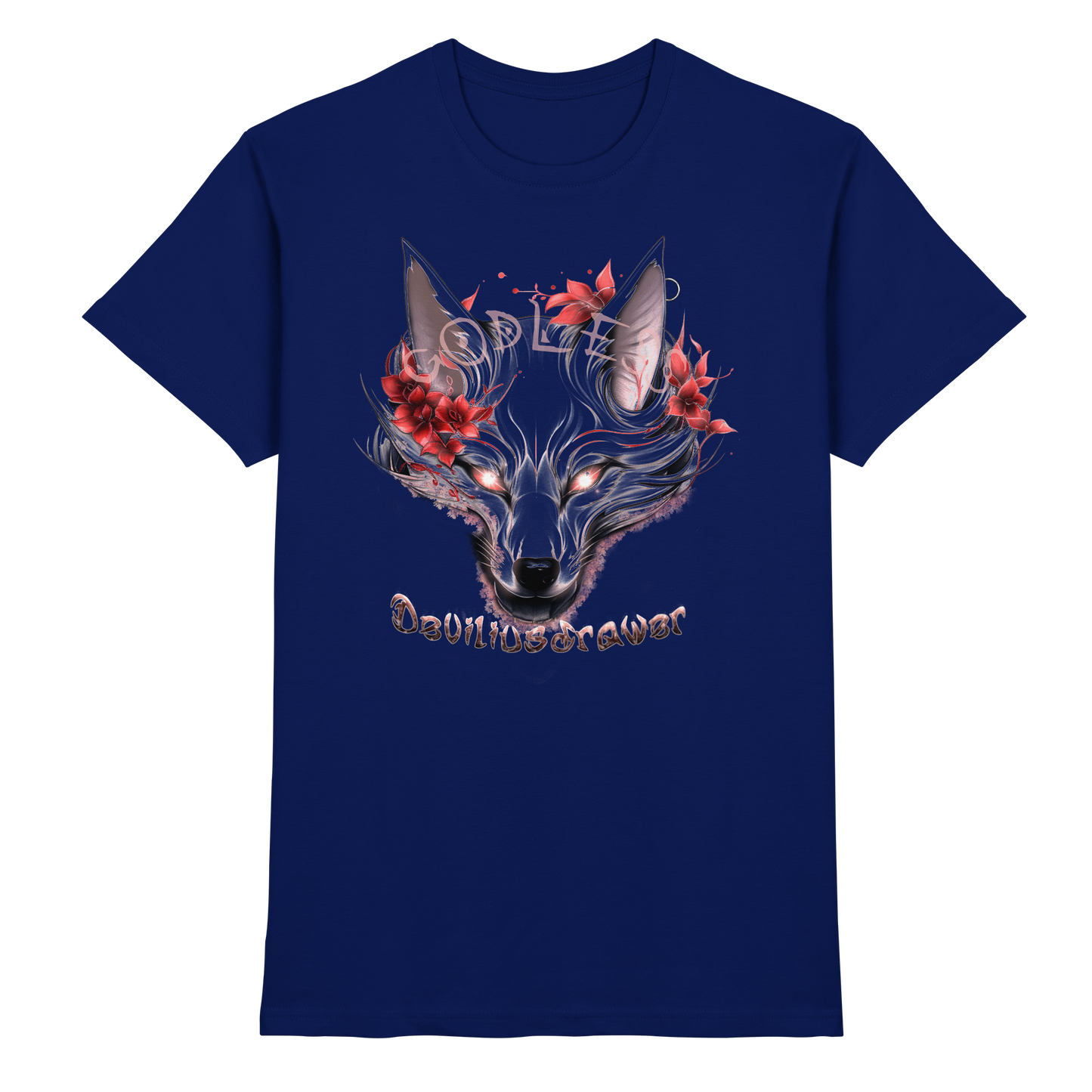 Deviliusdrawer Kitsune Wolf - Premium Shirt