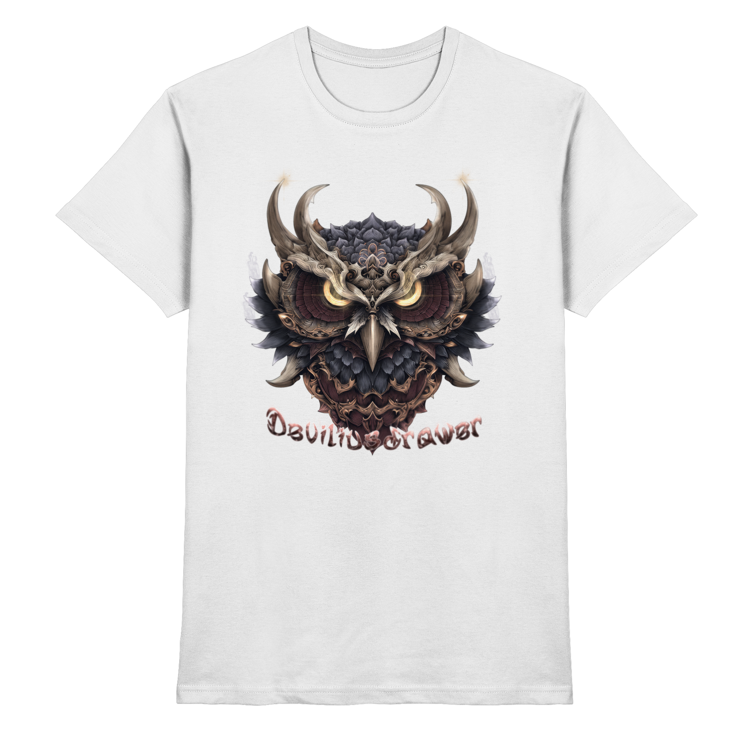 Deviliusdrawer Golden Owl - Premium Shirt