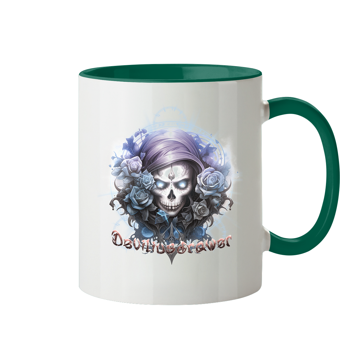Deviliusdrawer Death Beauty - Tasse zweifarbig
