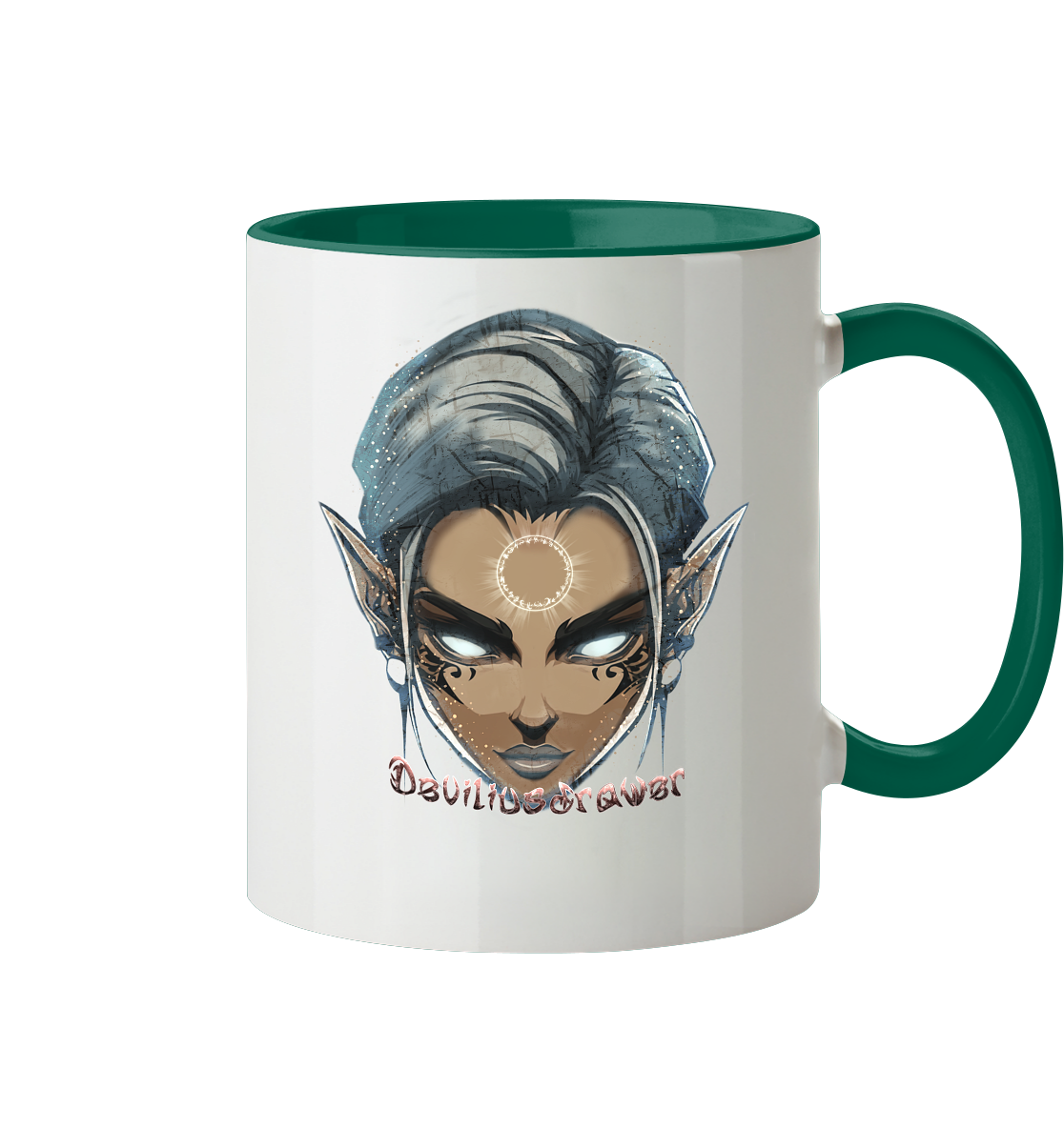 Deviliusdrawer Magician Elf - Tasse zweifarbig