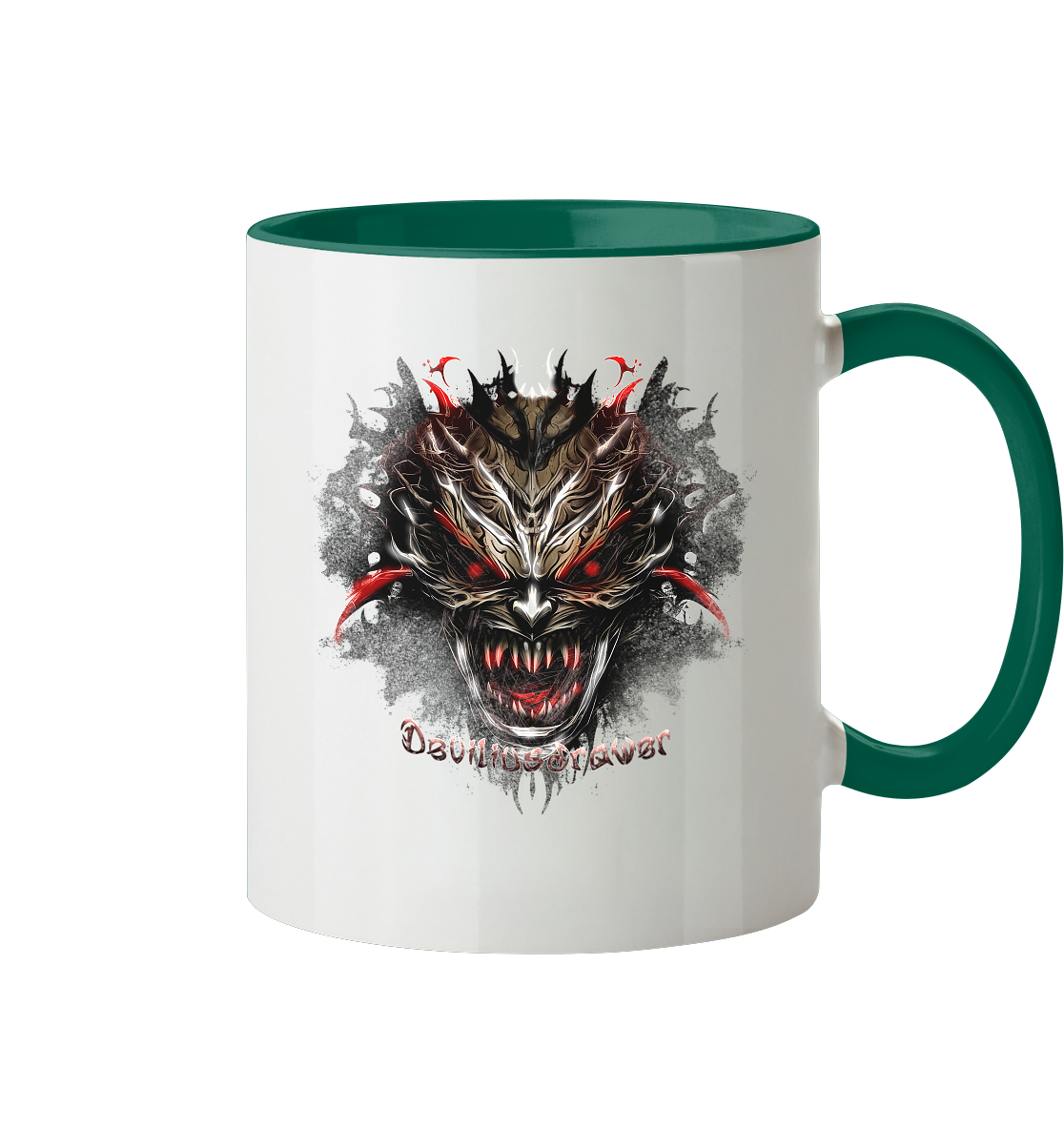 Deviliusdrawer Dark Redeyed Devil - Tasse zweifarbig