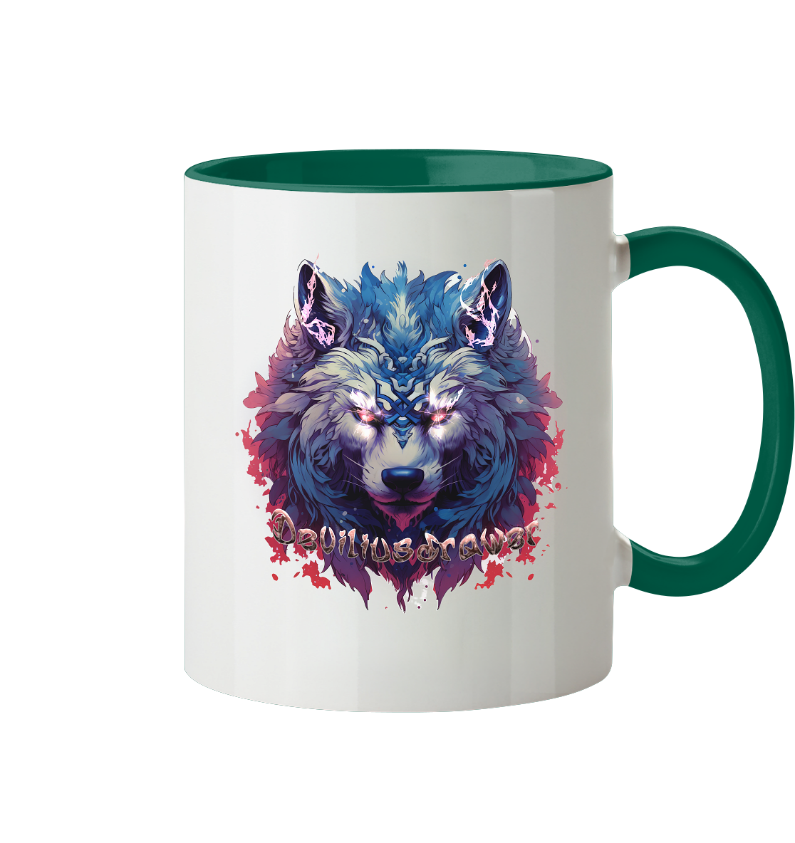 Deviliusdrawer Magic Wolf - Tasse zweifarbig