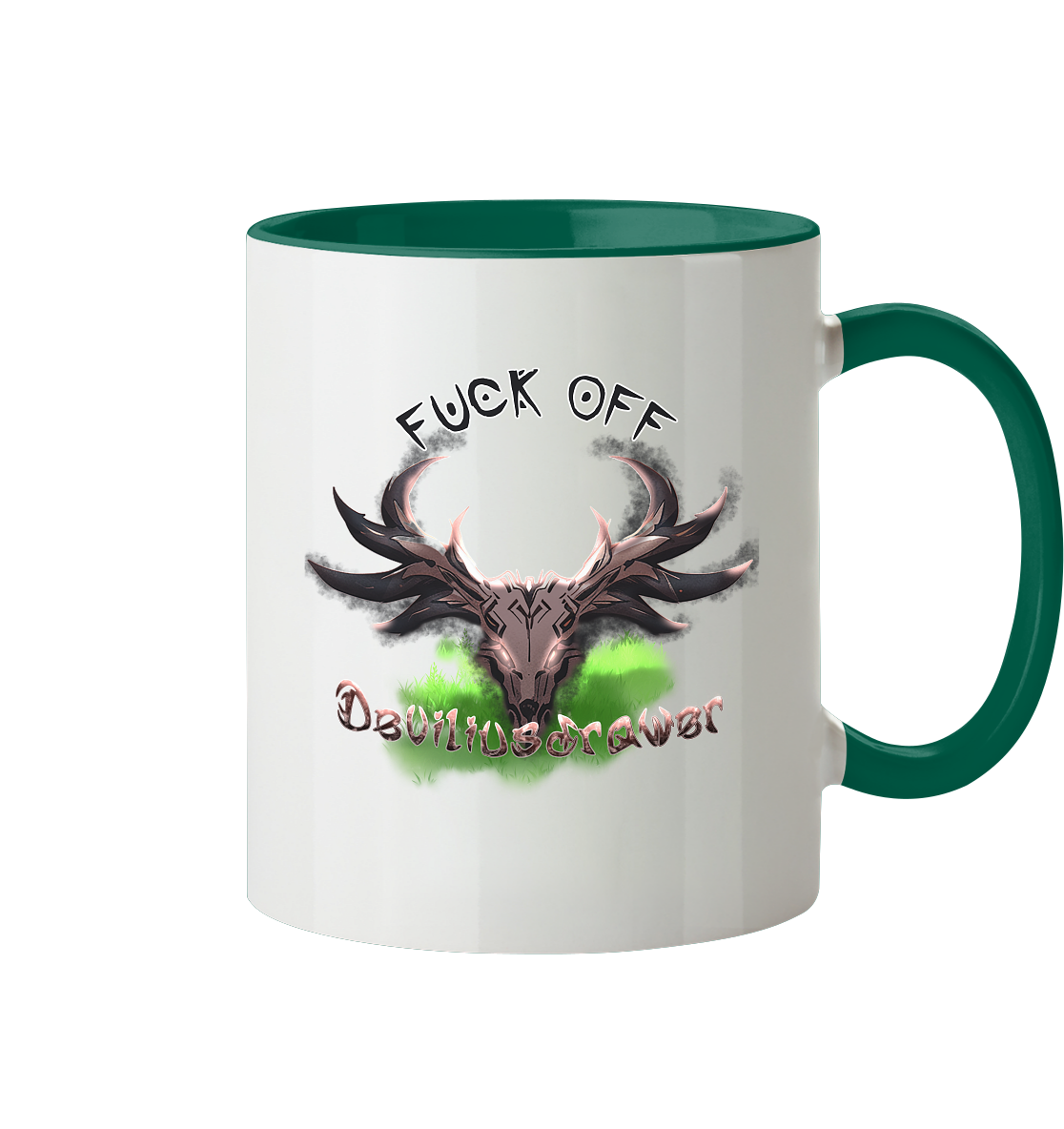 Deviliusdrawer Bad Deer - Tasse zweifarbig