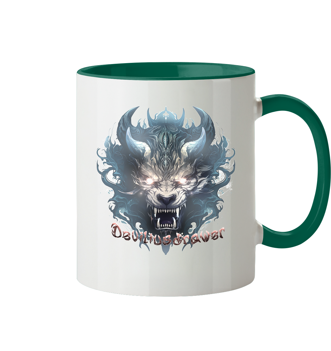 Deviliusdrawer Water Horn Tiger - Tasse zweifarbig