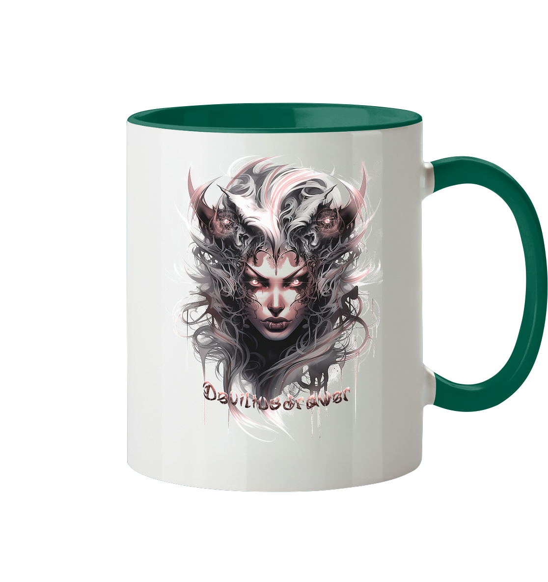 Deviliusdrawer Demonic Elf - Tasse zweifarbig