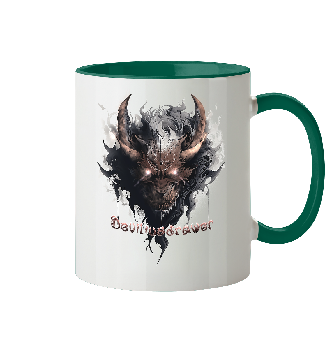 Deviliusdrawer Magic Redeyed Demon - Tasse zweifarbig