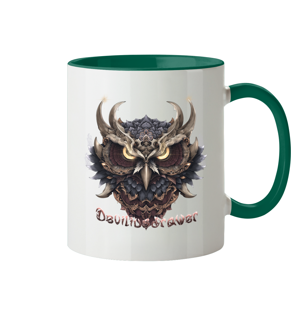 Deviliusdrawer Golden Owl - Tasse zweifarbig