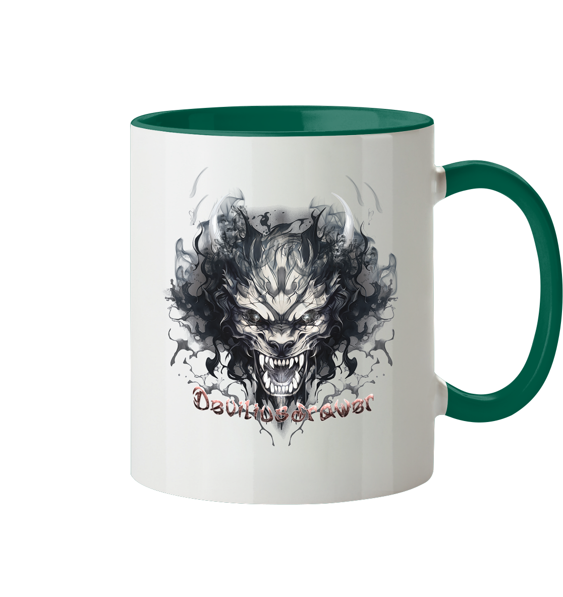 Deviliusdrawer Smoke Beast - Tasse zweifarbig