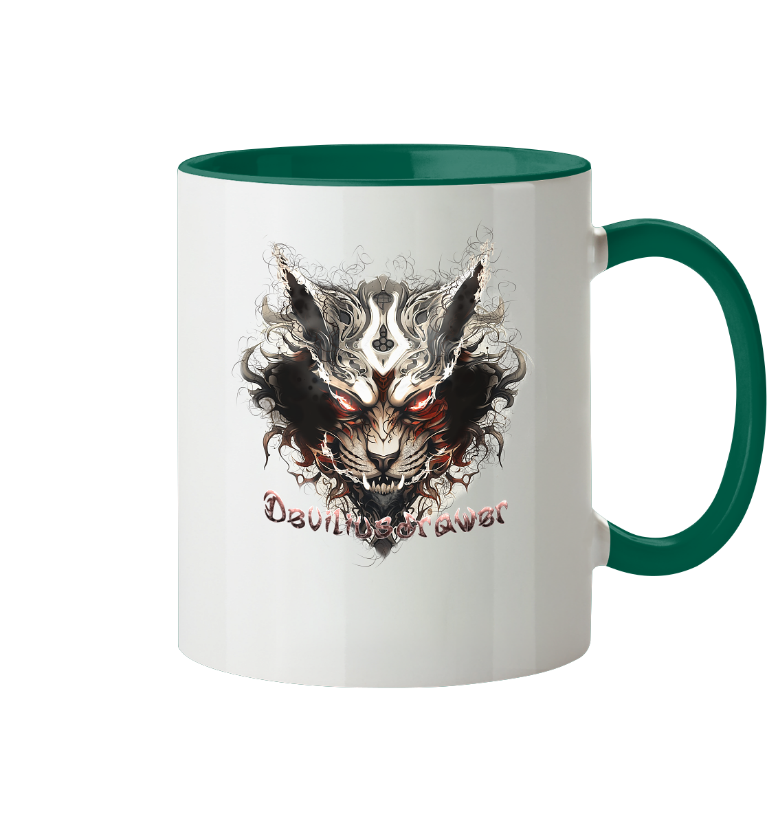 Deviliusdrawer Wild Hotcat  - Tasse zweifarbig