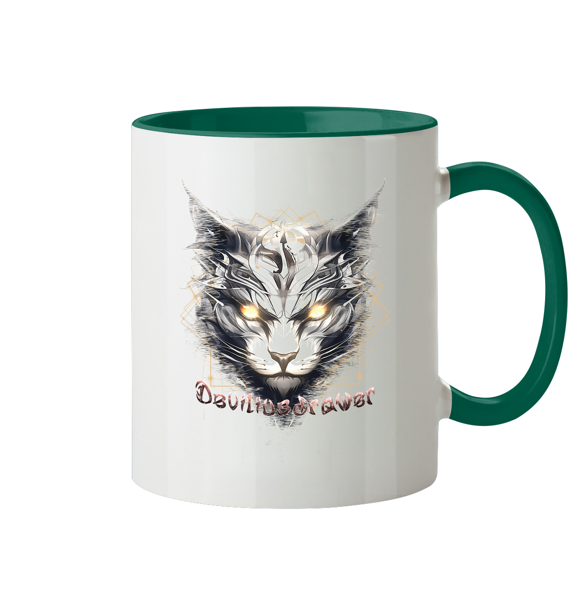 Deviliusdrawer Magician Cat - Tasse zweifarbig