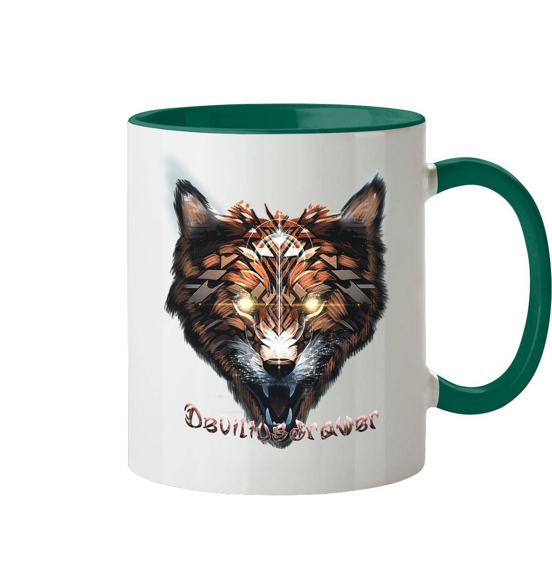 Deviliusdrawer Foxwolf - Tasse zweifarbig