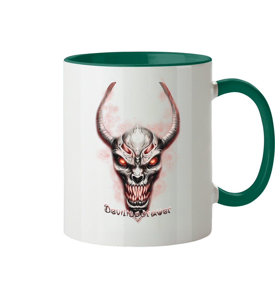 Deviliusdrawer Red Eyed Skeleton - Tasse zweifarbig