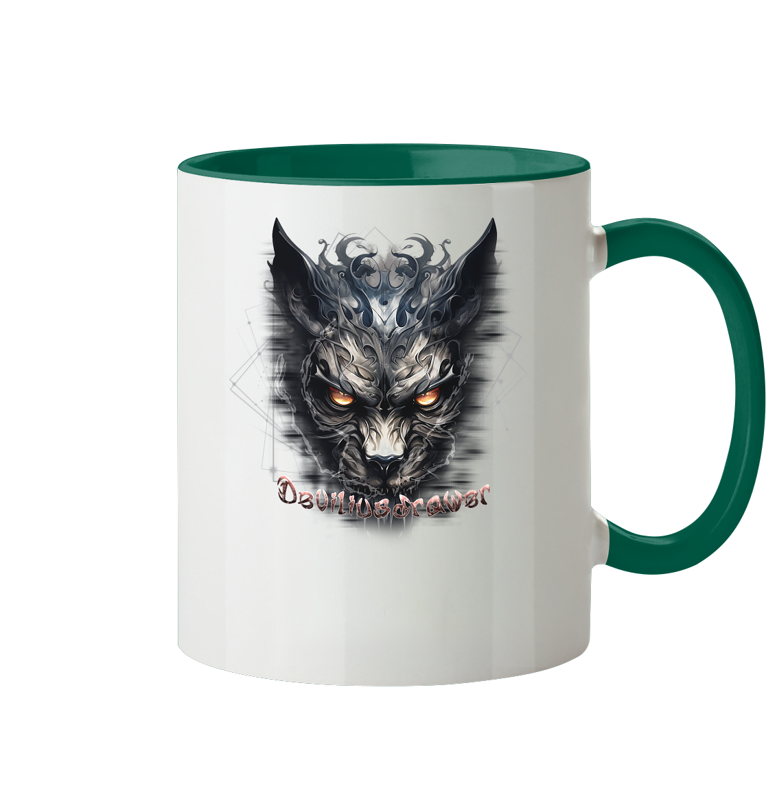 Deviliusdrawer Dark Wearwolf - Tasse zweifarbig