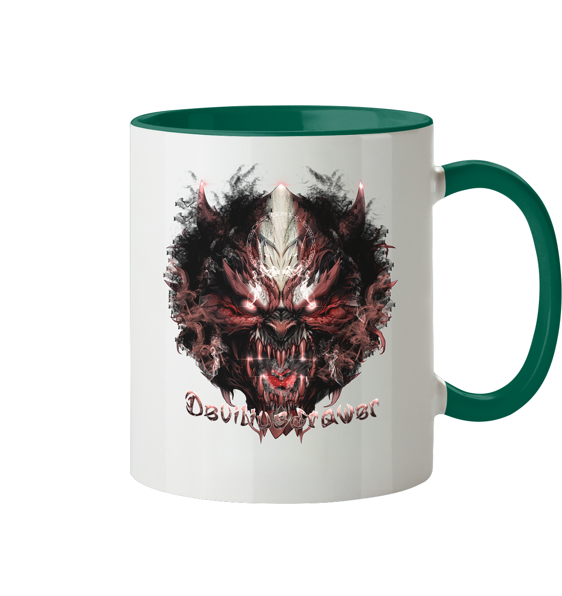 Deviliusdrawer Bloody Demon Vampire - Tasse zweifarbig