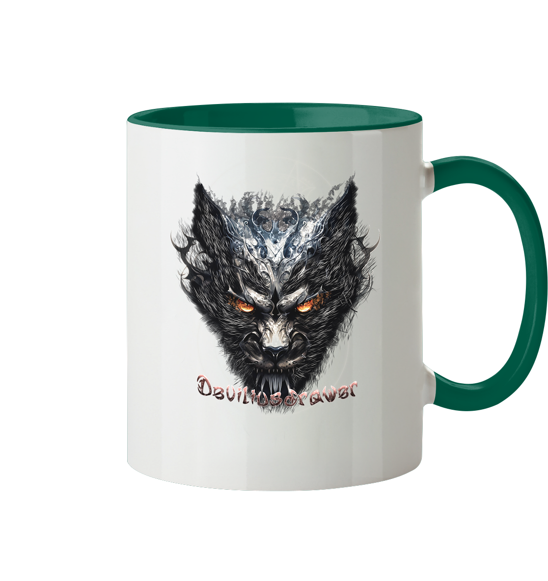Deviliusdrawer Iron Cat - Tasse zweifarbig