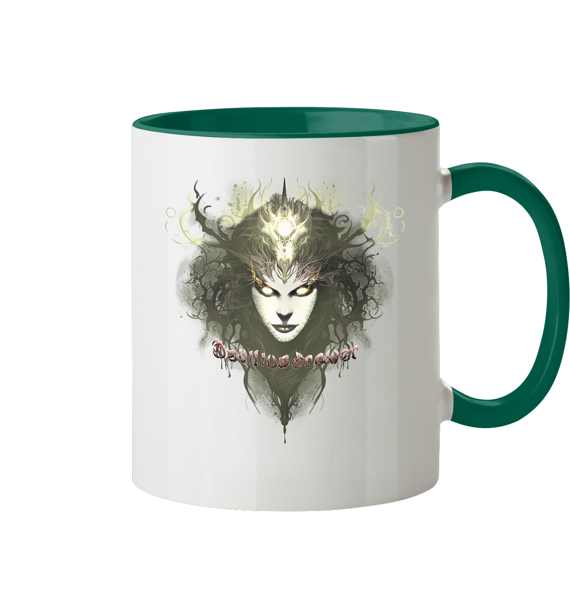 Deviliusdrawer Golden Demonica - Tasse zweifarbig