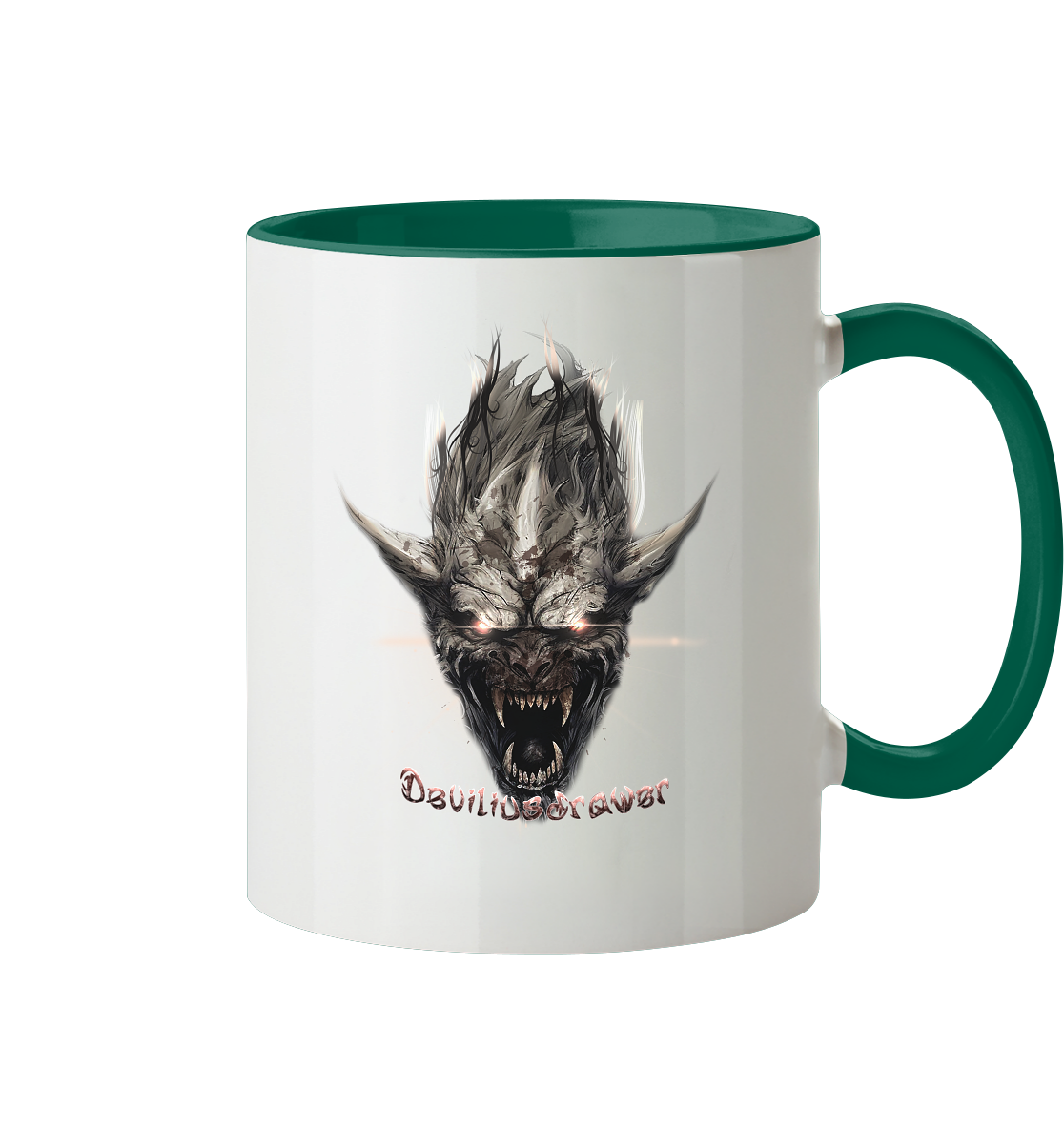 Deviliusdrawer Beast Wearwolf - Tasse zweifarbig