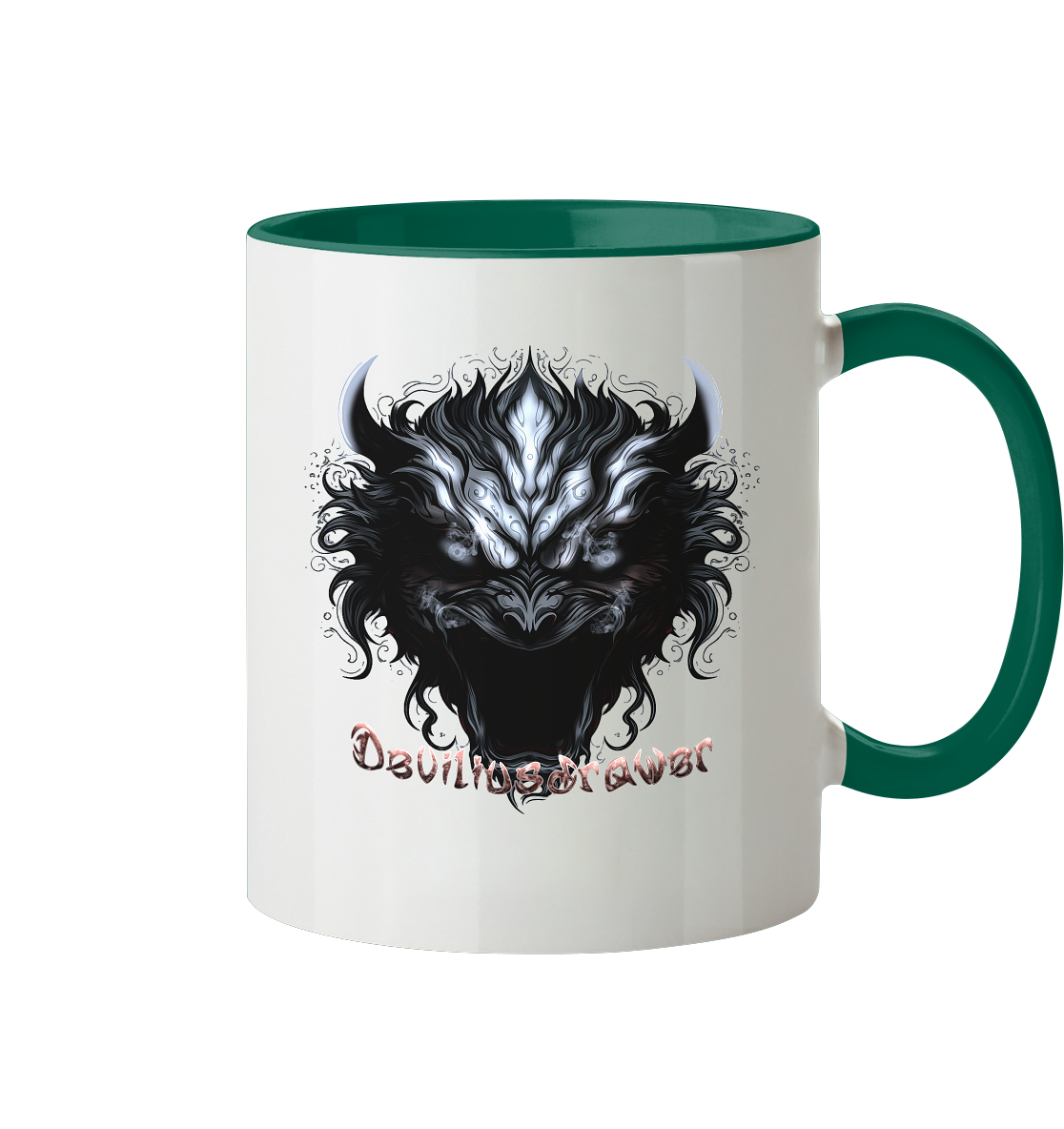 Deviliusdrawer Zombie Demon - Tasse zweifarbig