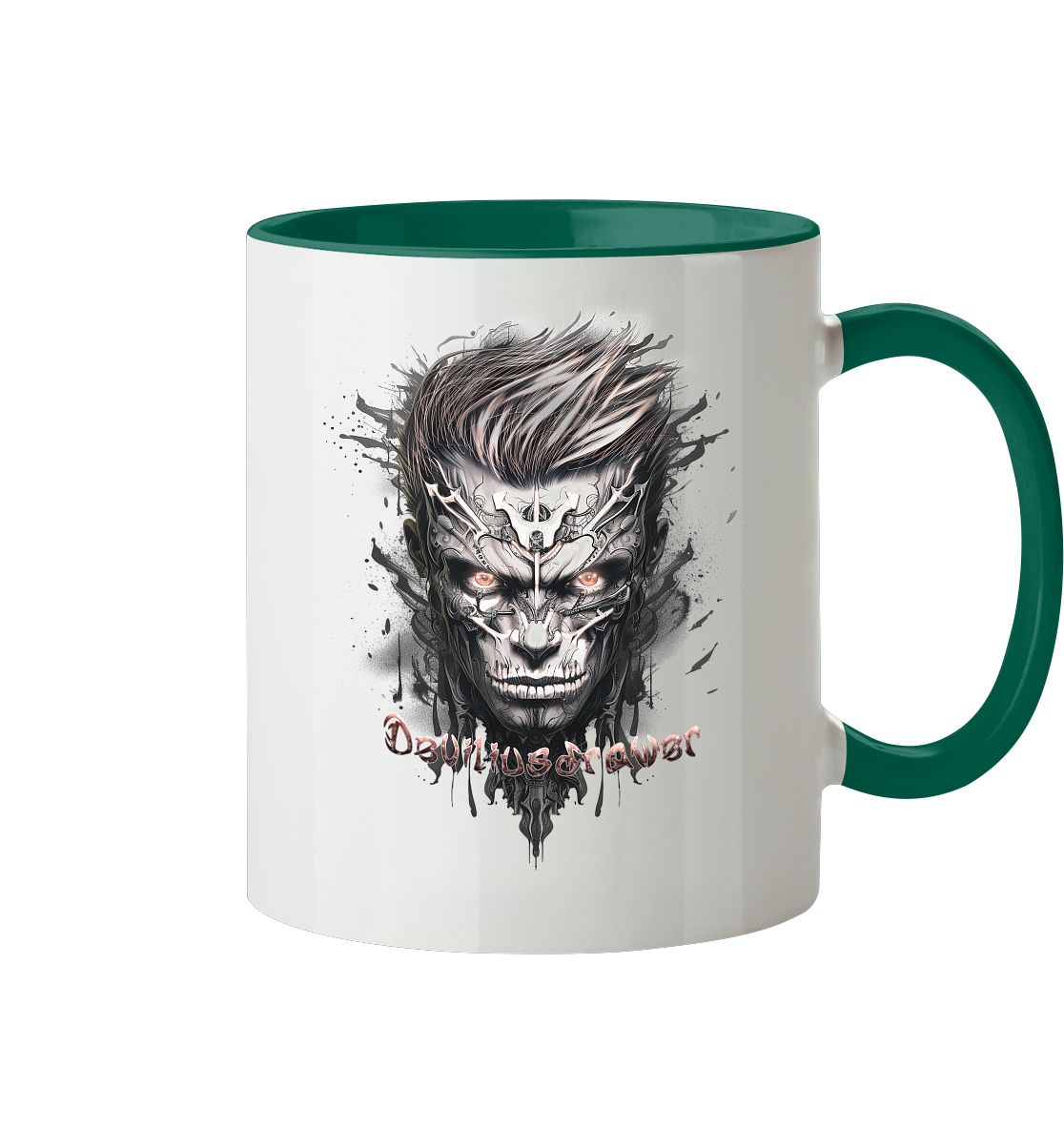 Deviliusdrawer Cyborg Men - Tasse zweifarbig