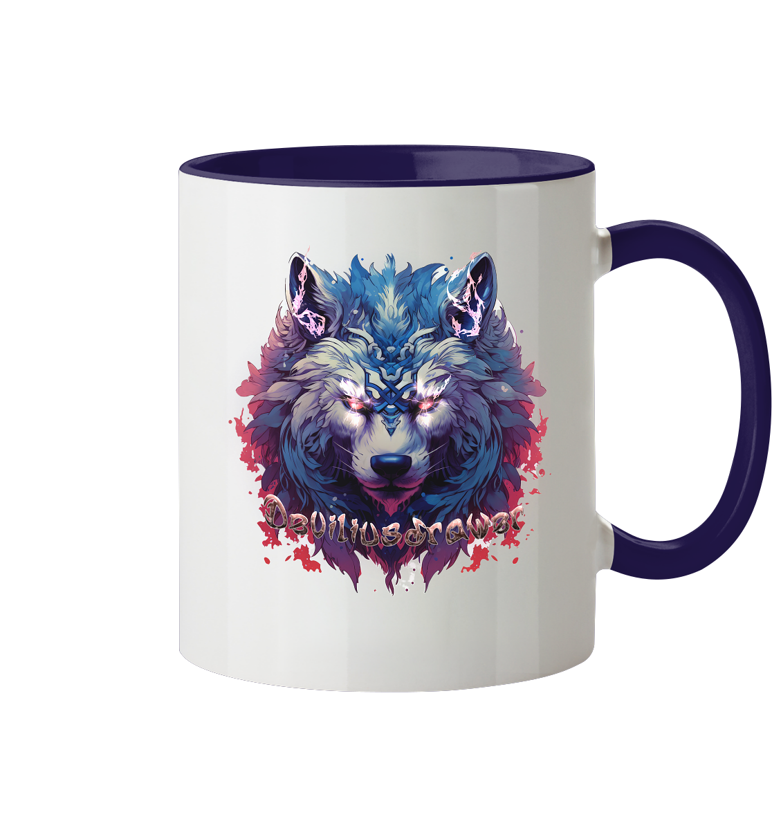 Deviliusdrawer Magic Wolf - Tasse zweifarbig