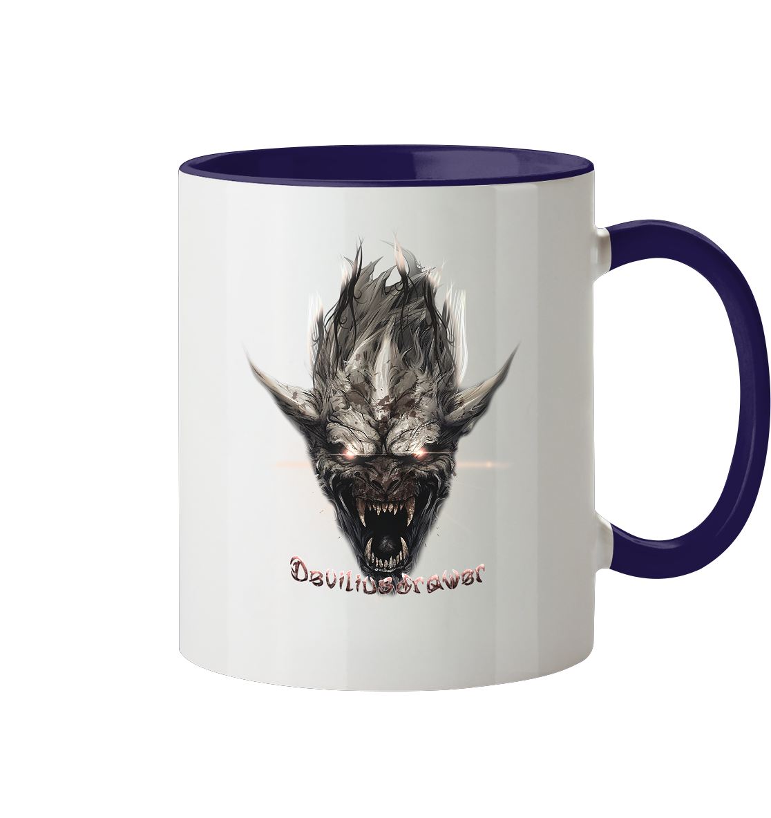 Deviliusdrawer Beast Wearwolf - Tasse zweifarbig