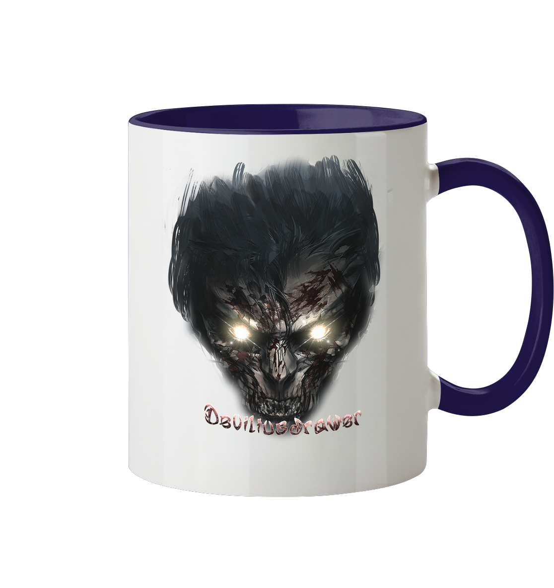 Deviliusdrawer Dark Zombie - Tasse zweifarbig