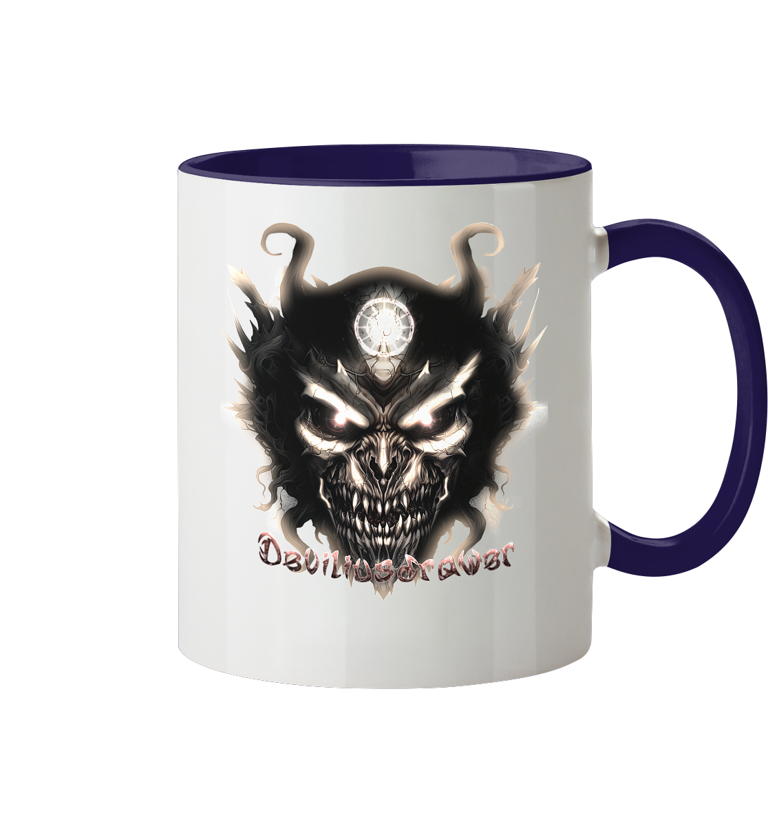 Deviliusdrawer Dark Devil - Tasse zweifarbig