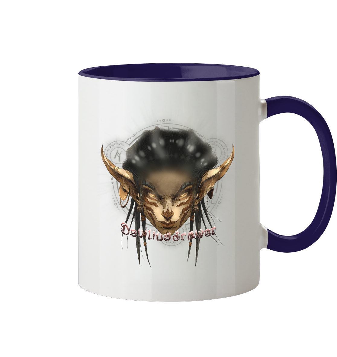 Deviliusdrawer Gold Magician Elf - Tasse zweifarbig