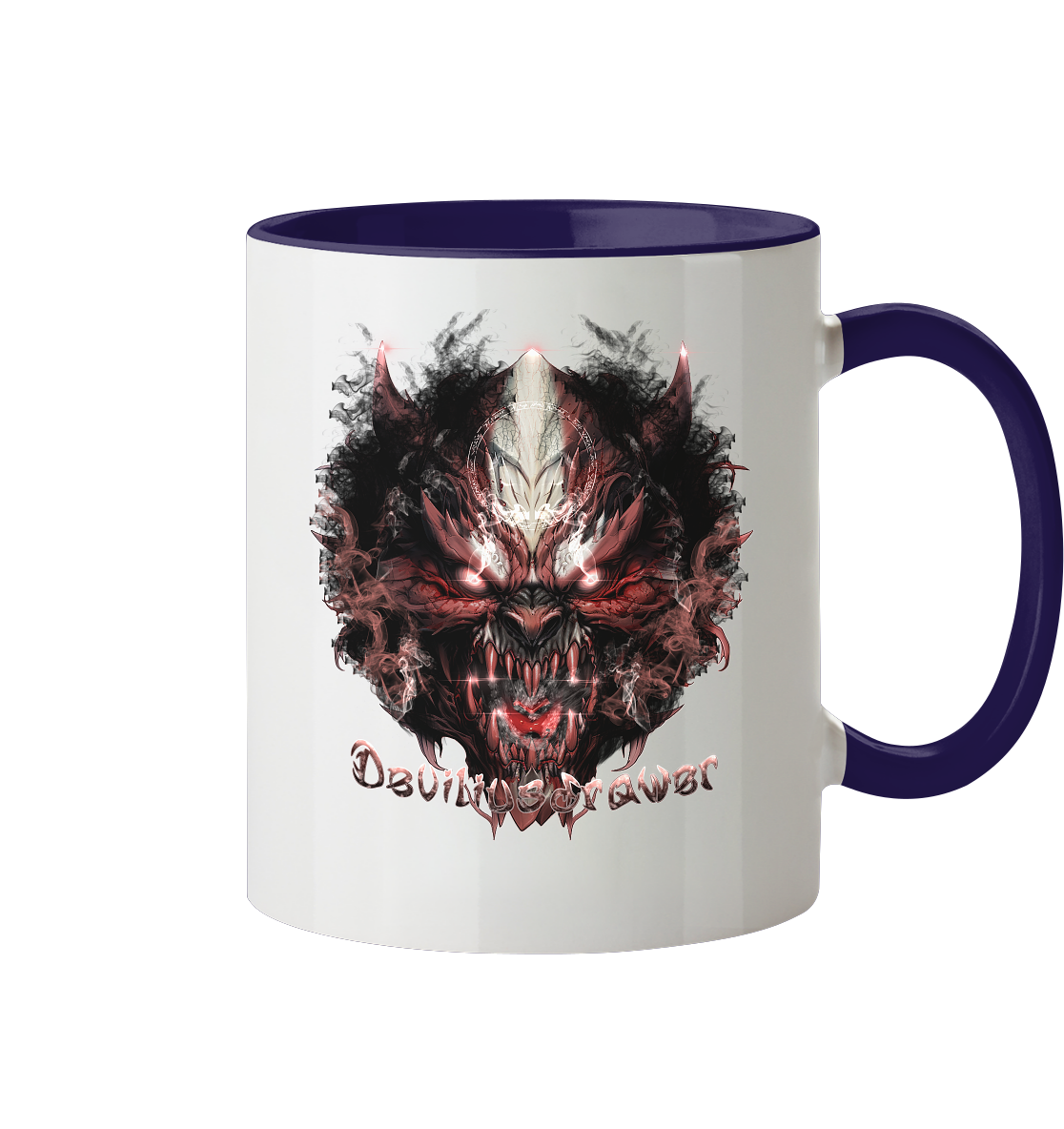 Deviliusdrawer Bloody Demon Vampire - Tasse zweifarbig