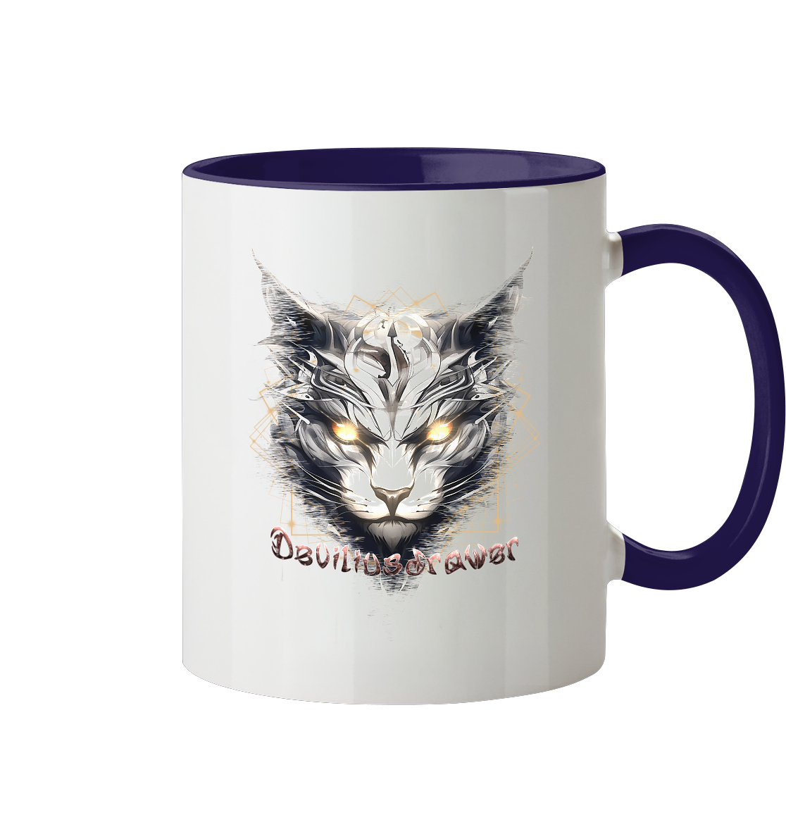 Deviliusdrawer Magician Cat - Tasse zweifarbig