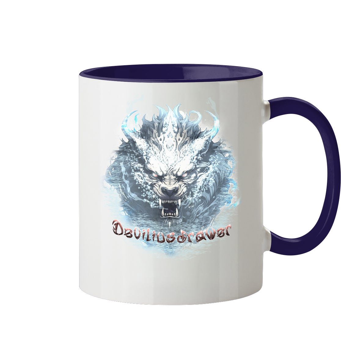 Deviliusdrawer Water Tiger - Tasse zweifarbig