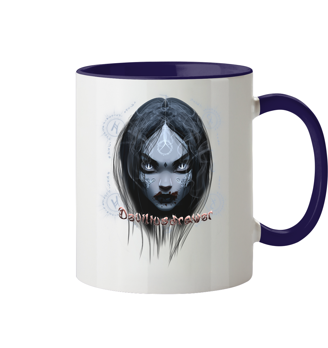 Deviliusdrawer Vampiric Elf - Tasse zweifarbig