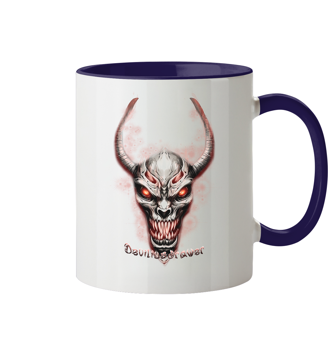 Deviliusdrawer Red Eyed Skeleton - Tasse zweifarbig