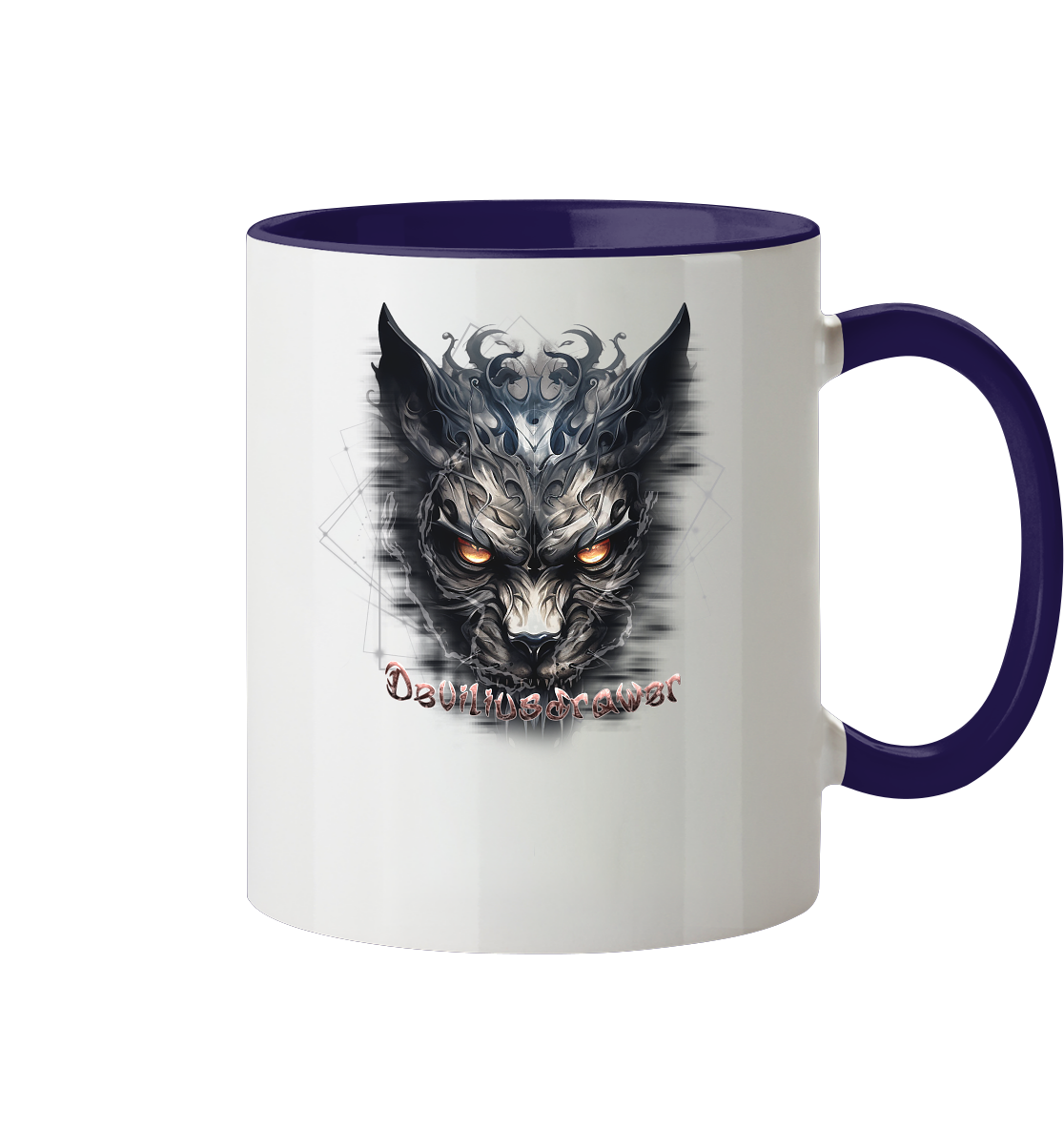 Deviliusdrawer Dark Wearwolf - Tasse zweifarbig