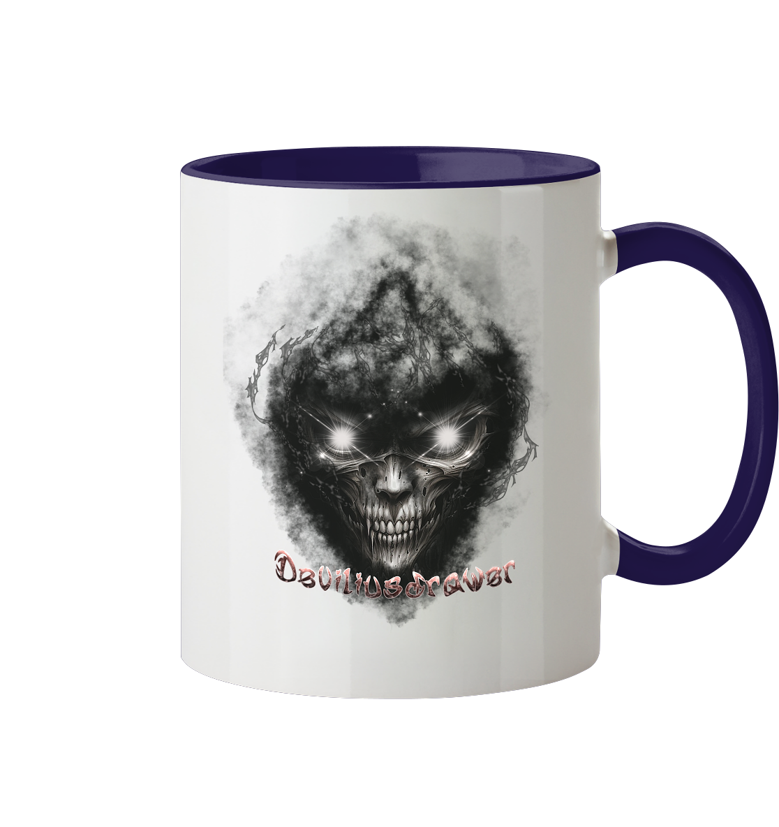 Deviliusdrawer Dark Death - Tasse zweifarbig