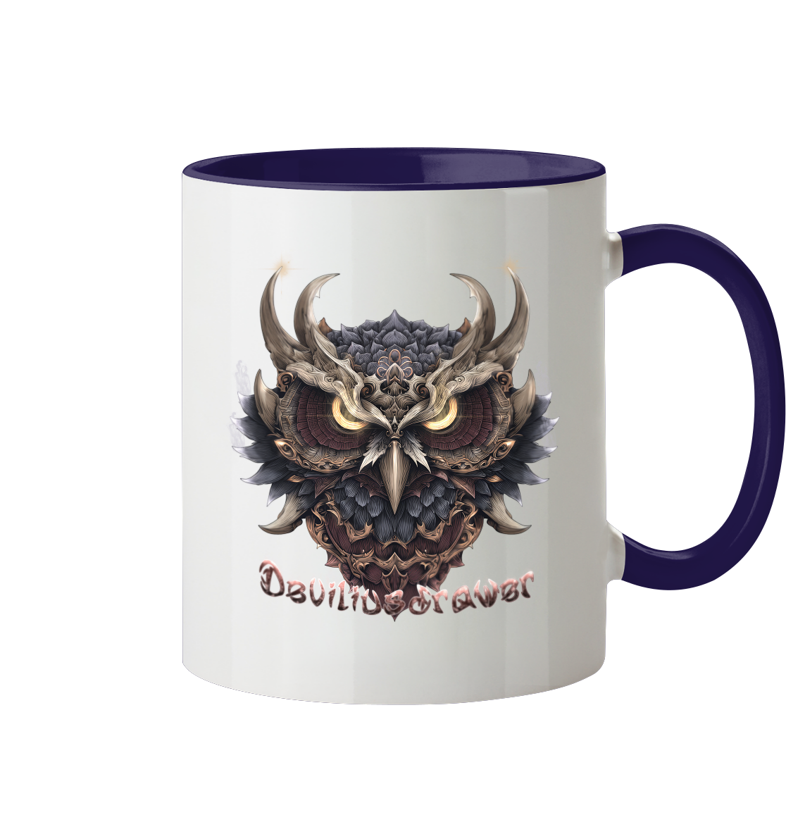 Deviliusdrawer Golden Owl - Tasse zweifarbig