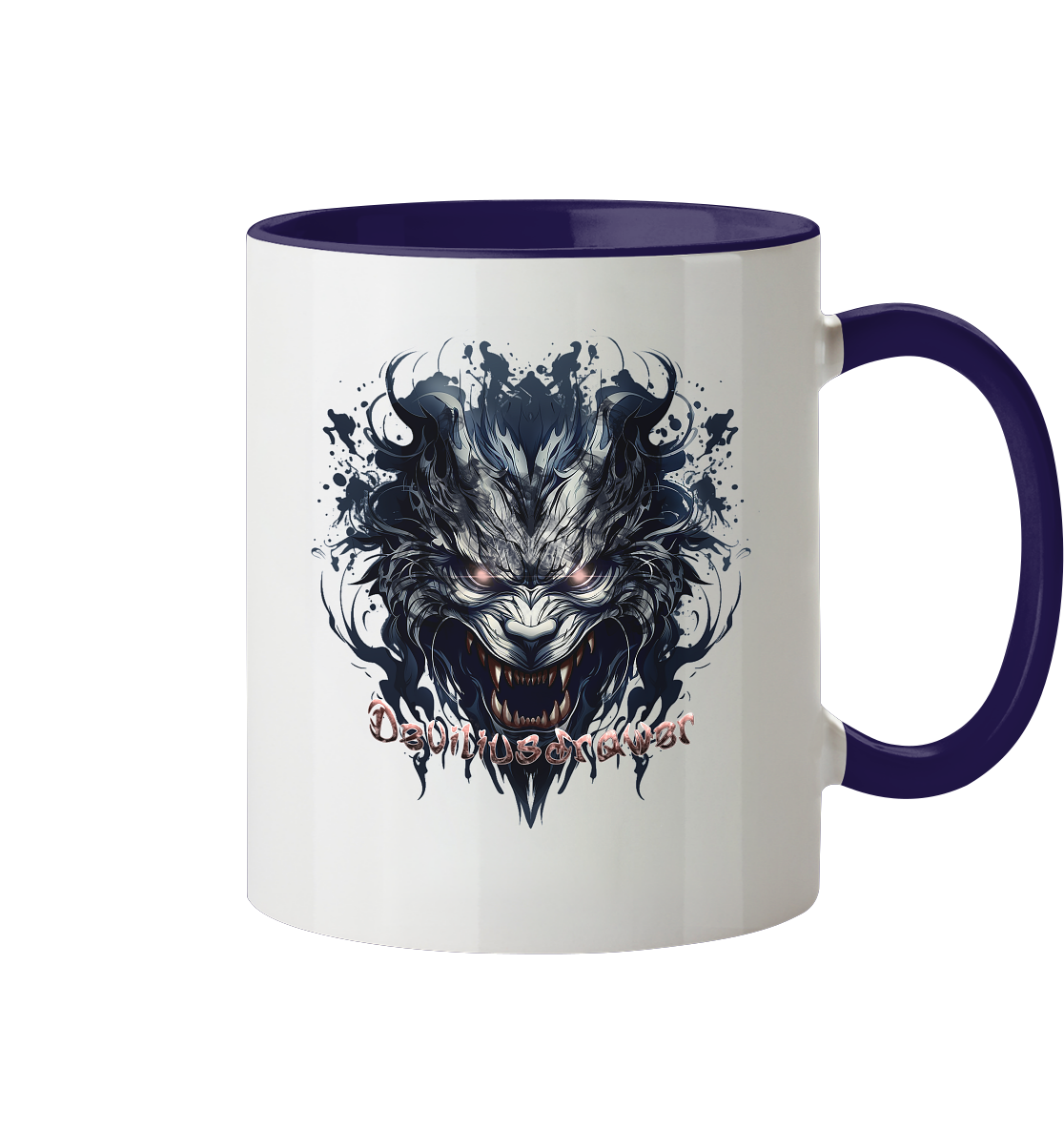 Deviliusdrawer Cruel Wolf - Tasse zweifarbig