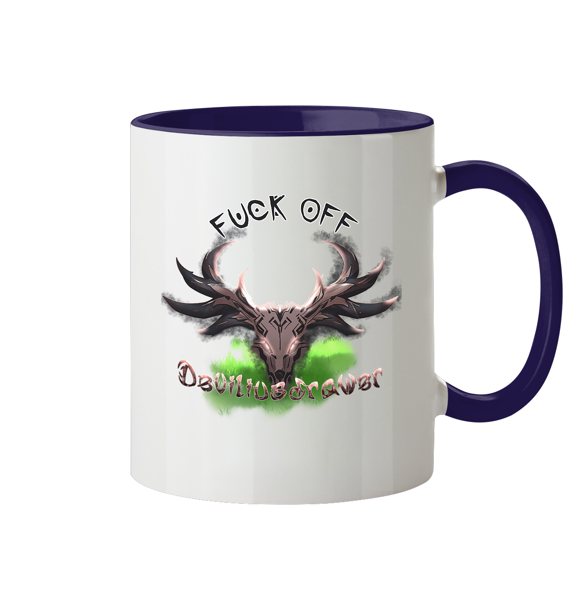 Deviliusdrawer Bad Deer - Tasse zweifarbig