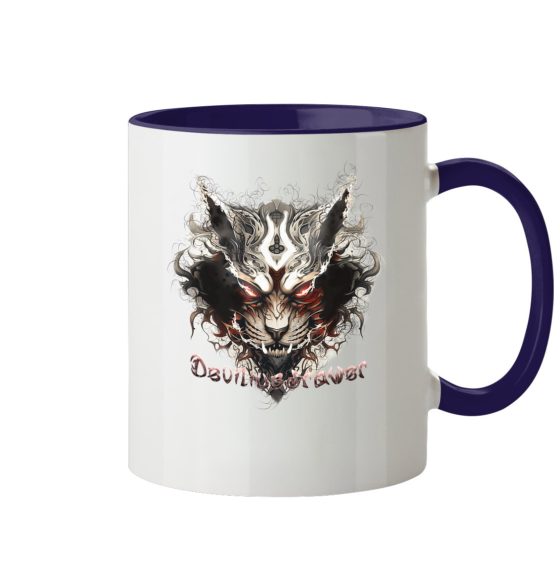 Deviliusdrawer Wild Hotcat  - Tasse zweifarbig
