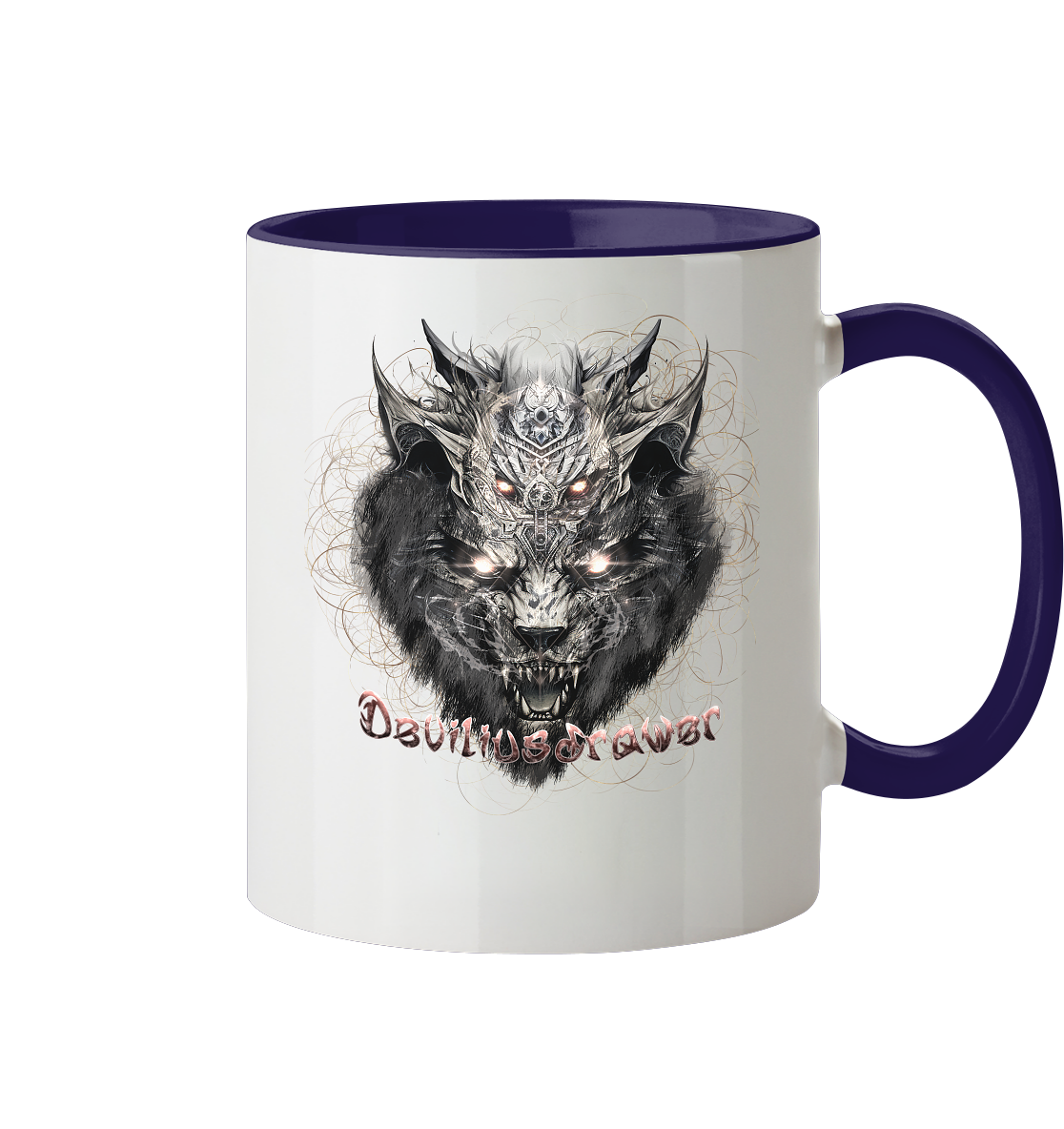 Deviliusdrawer Magical Beast Cat - Tasse zweifarbig
