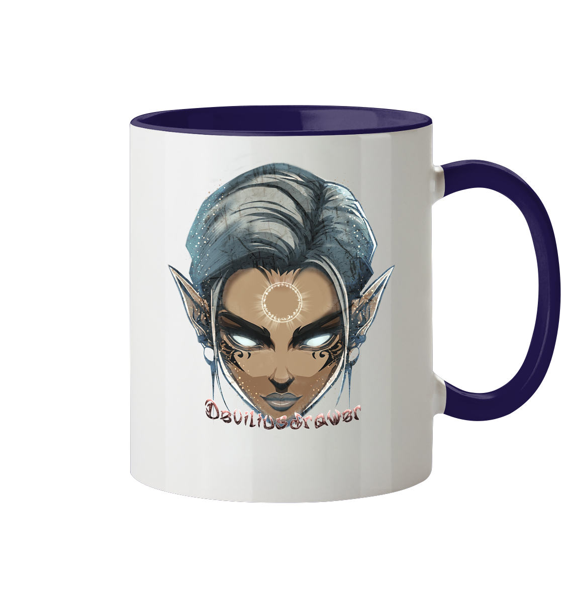 Deviliusdrawer Magician Elf - Tasse zweifarbig