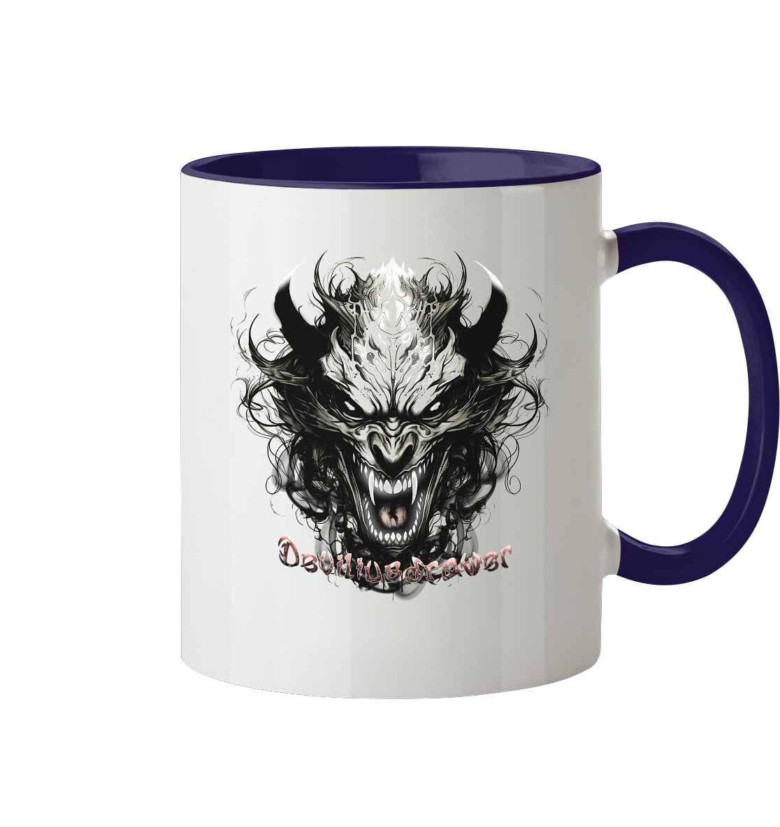 Deviliusdrawer Devil Vampire - Tasse zweifarbig