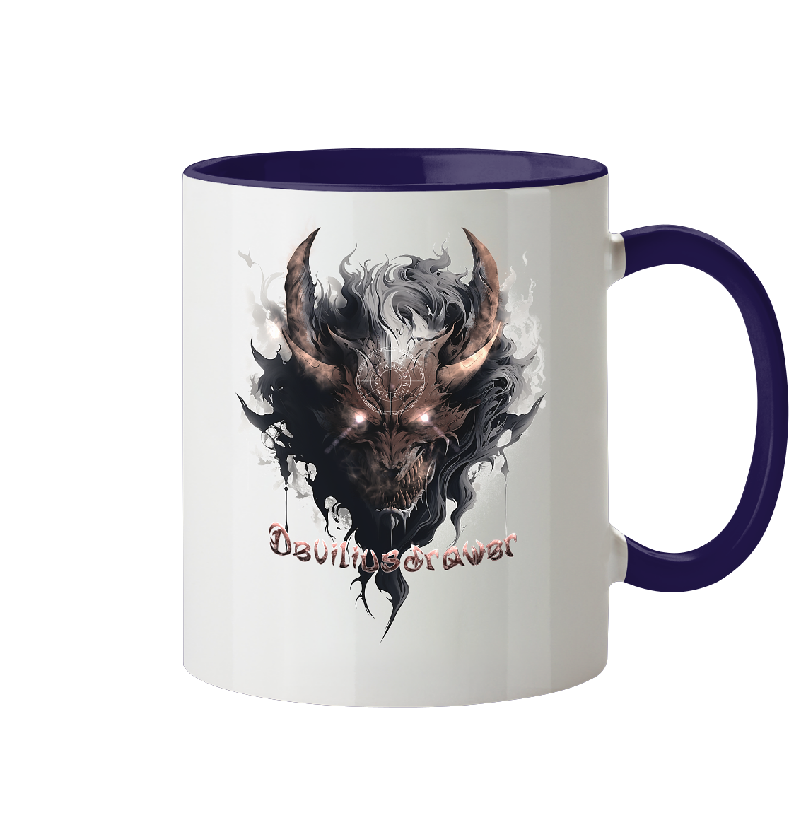 Deviliusdrawer Magic Redeyed Demon - Tasse zweifarbig