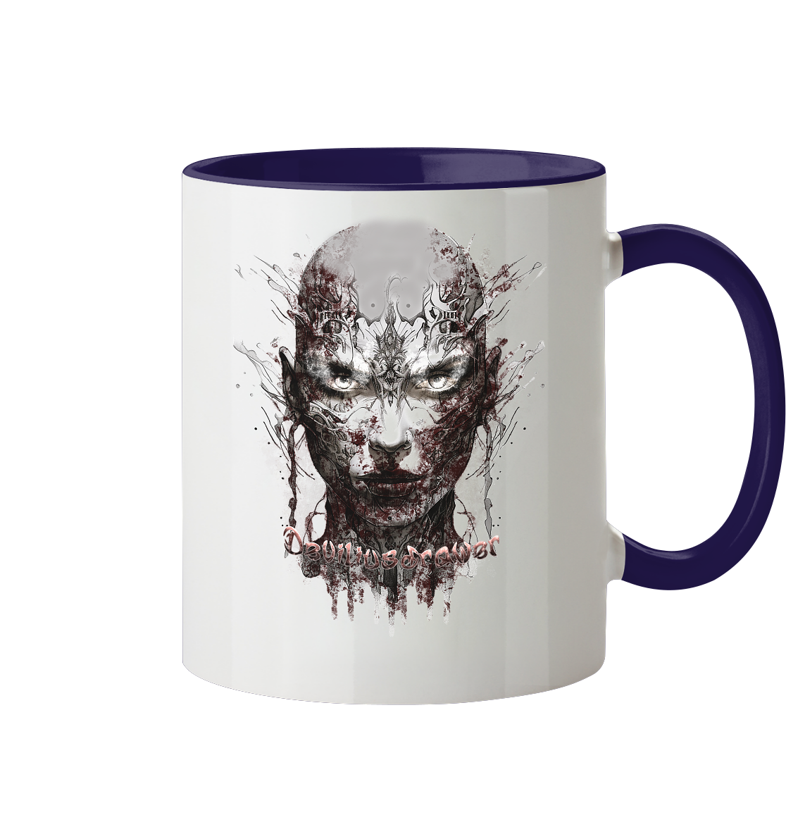 Deviliusdrawer Mechanic Girl - Tasse zweifarbig