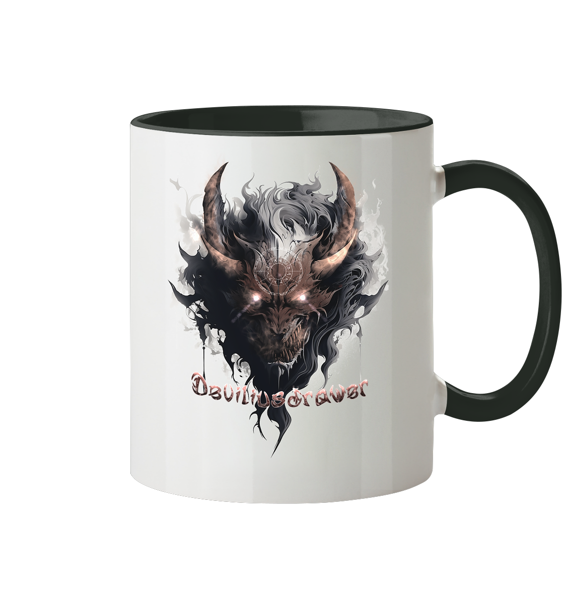 Deviliusdrawer Magic Redeyed Demon - Tasse zweifarbig