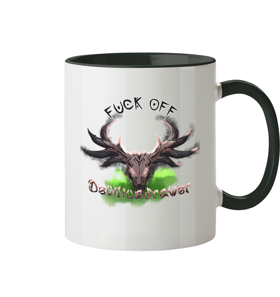 Deviliusdrawer Bad Deer - Tasse zweifarbig