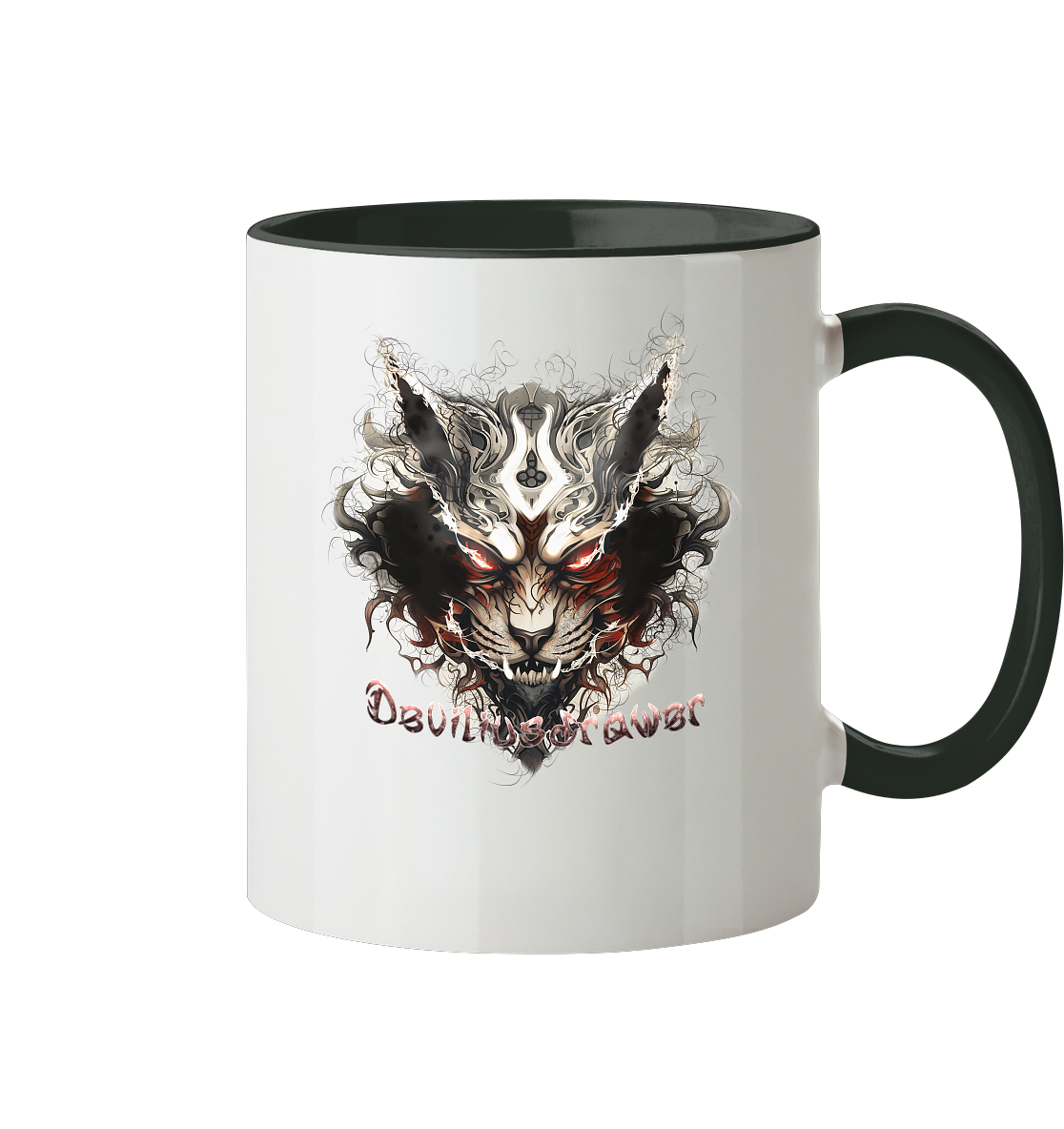 Deviliusdrawer Wild Hotcat  - Tasse zweifarbig