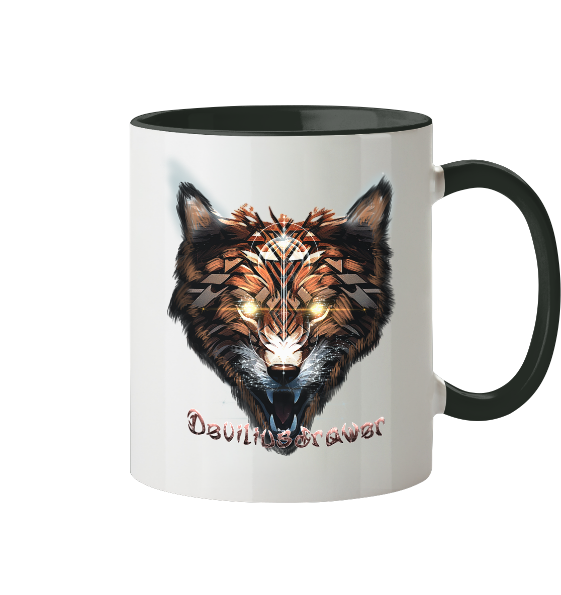 Deviliusdrawer Foxwolf - Tasse zweifarbig